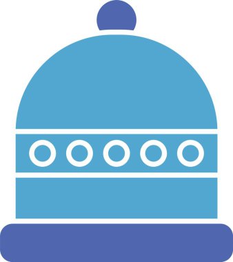 Beanie Glyph İki Renk Simgesi