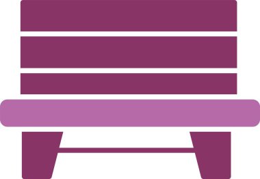 Benç Kabartma İki Renk Simgesi