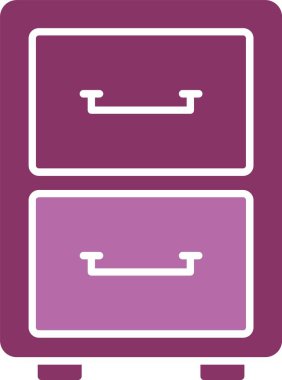 Kabine Kabinesi İki Renk Simgesi Dolduruluyor