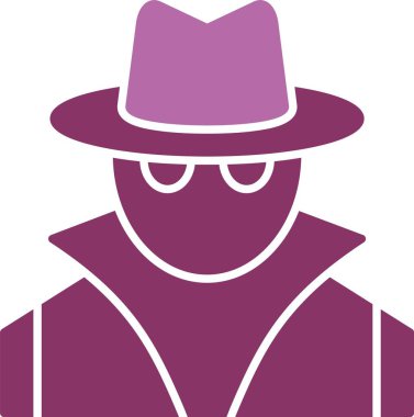 Casus Kabartma İki Renk Simgesi