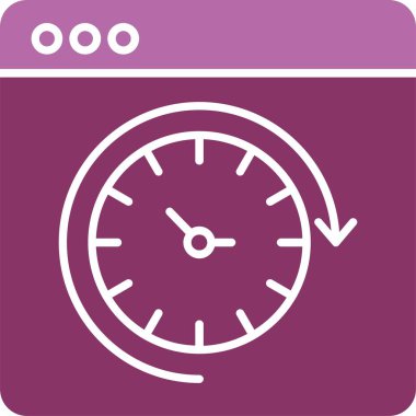 Rutin Glyph İki Renk Simgesi