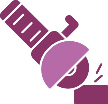 Öğütücü İki Renk Simgesi Simgesi