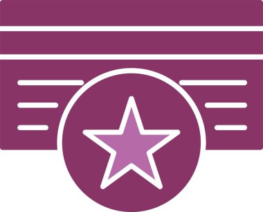 Üye Kart Kabartması İki Renk Simgesi