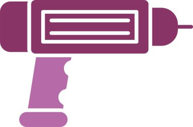 Sondaj Grafiği İki Renk Simgesi