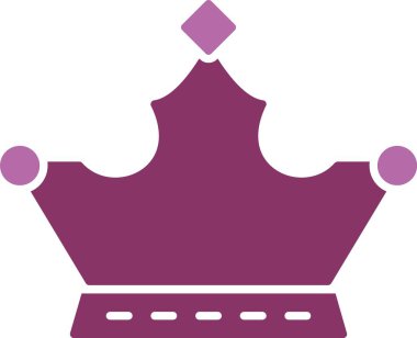 Monarşi Kabartması İki Renk Simgesi