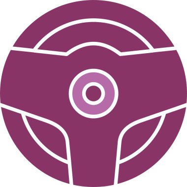 Direksiyon Direksiyonu İki Renk Simgesi Simgesi