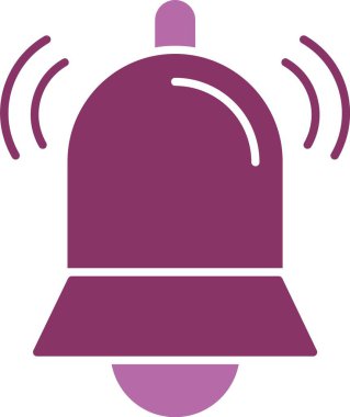 Zil Kabartması İki Renk Simgesi