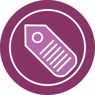 Etiket Kabartması İki Renk Simgesi