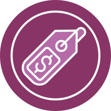 Etiket Kabartması İki Renk Simgesi