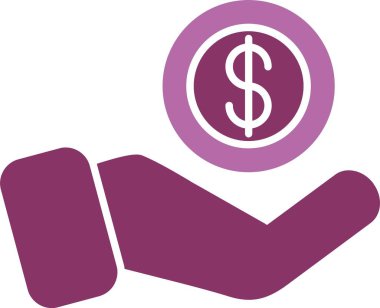 Ödeme Kabartması İki Renk Simgesi