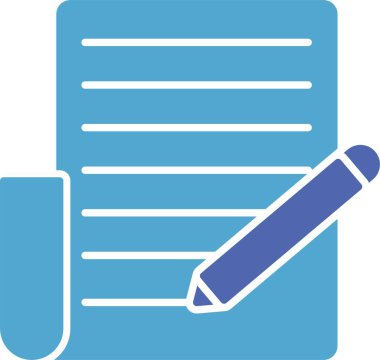 Glyph İki Renk Simgesi Yazılıyor