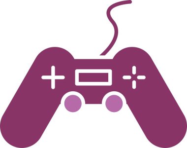 Oyun Kabartması İki Renk Simgesi