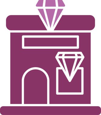 Kuyumcu Kabartması İki Renk Simgesi