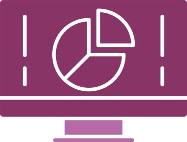 Pasta Grafiği 2 Renk Simgesi