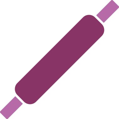 Rolling Pins Kabartma İki Renk Simgesi