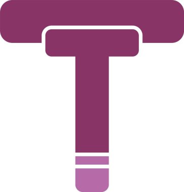 Squegee Glyph İki Renk Simgesi