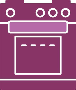 Elektrikli Soba Kabartması İki Renk Simgesi