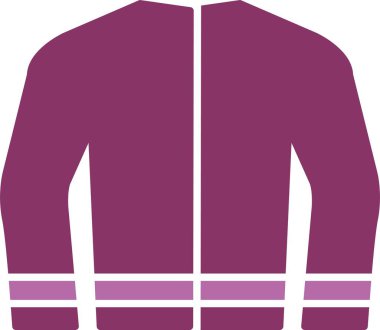 Ceket Sembolü İki Renk Simgesi