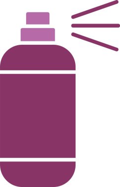 Püskürtme Boya Kabartması İki Renk Simgesi