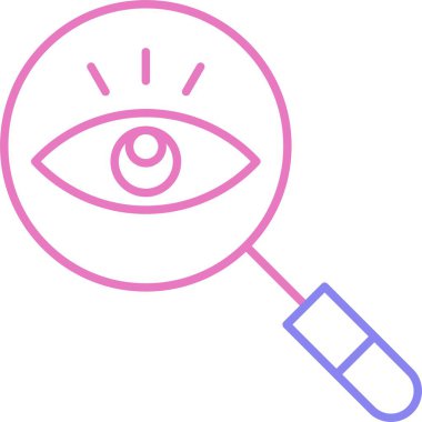 Gözlem Satırı İki Renk Simgesi