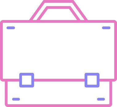 Çanta Satırı İki Renk Simgesi