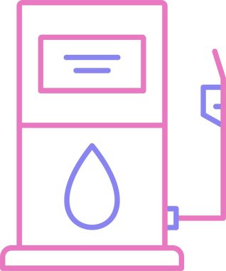 Benzin İstasyonu İkinci Renk Simgesi