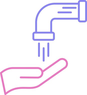 Wudhu Satır 2 Renk Simgesi