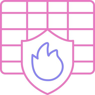 Güvenlik Duvarı İkinci Renk Simgesi