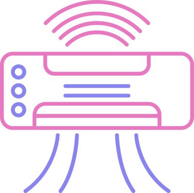 Klima Satırı İki Renk Simgesi