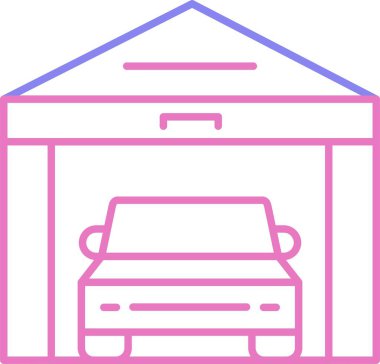 Garaj Hattı İki Renk Simgesi