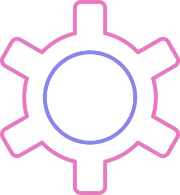 İkinci Dişli Çizgisi Renk Simgesi