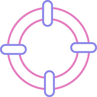 Hedef Satır İki Renk Simgesi