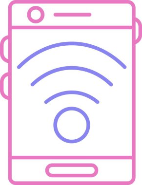 Sinyal Satırı İki Renk Simgesi