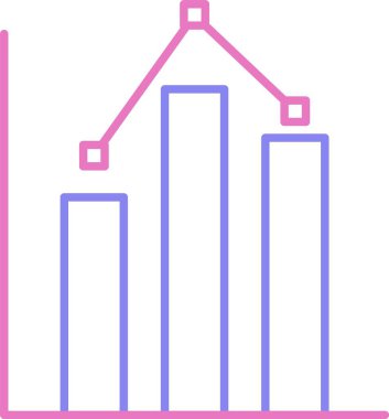 İstatistik Satırı İki Renk Simgesi