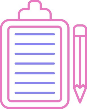 Not Satırı İki Renk Simgesi