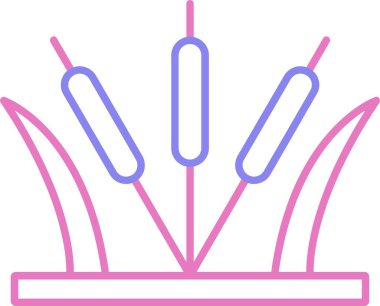 Reeds Satır İki Renk Simgesi