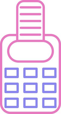 Servis Satırı İki Renk Simgesi