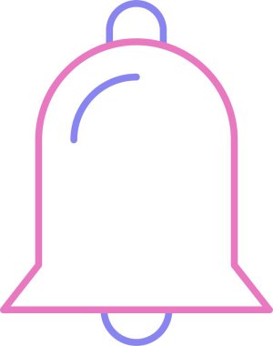 Çan Satırı İki Renk Simgesi