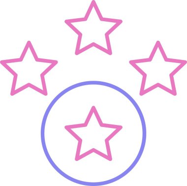 Beğeni Satırı İki Renk Simgesi