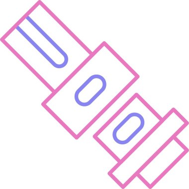 Kemer Satırı İki Renk Simgesi