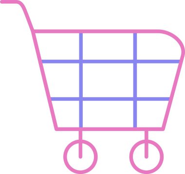 Alışveriş Arabası İkinci Renk Simgesi