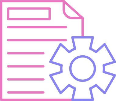 Rapor Satırı İki Renk Simgesi