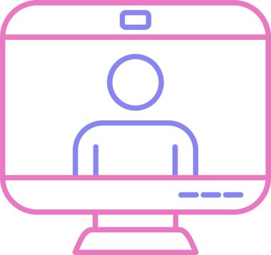 Kullanıcı Satırı İki Renk Simgesi