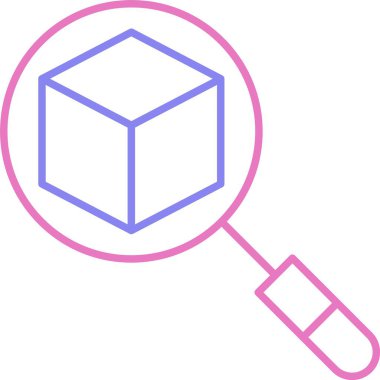 3d Satır İki Renk Simgesi