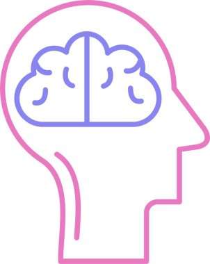 Zihin Satırı İki Renk Simgesi