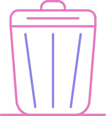 Çöp Satırı İki Renk Simgesi