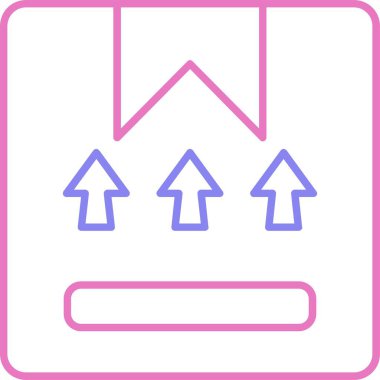 Paket Satırı İki Renk Simgesi