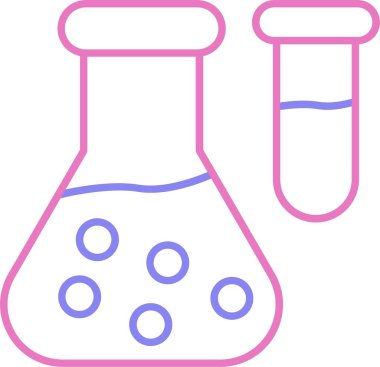 Araştırma Satırı İki Renk Simgesi