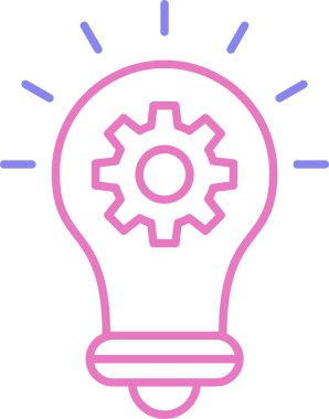 Çözüm Satırı İki Renk Simgesi