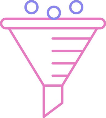 Huni Çizgisi İki Renk Simgesi